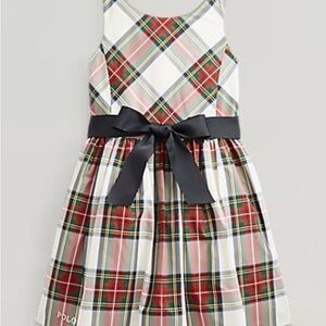 Polo by Ralph Lauren Plaid Fit-and-Flare Girl’s Dress size 5